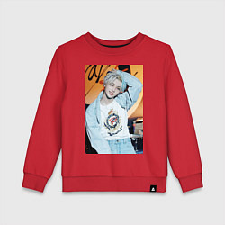 Свитшот хлопковый детский Felix Circus, цвет: красный