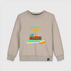 Детский свитшот Happy Hanukkah