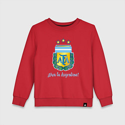 Детский свитшот Эмблема федерации футбола Аргентины