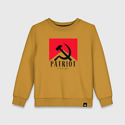 Детский свитшот USSR Patriot