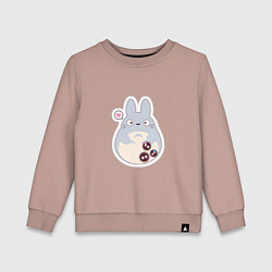 Детский свитшот Тоторо и Сусуватари