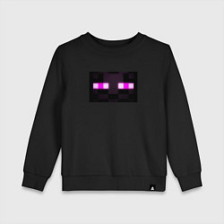 Свитшот хлопковый детский Ender Clothes, цвет: черный