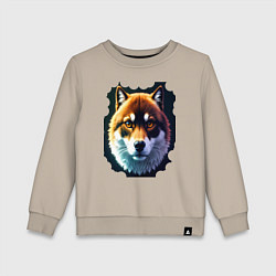 Детский свитшот Shiba пёсель