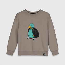 Детский свитшот Уточка в курточке