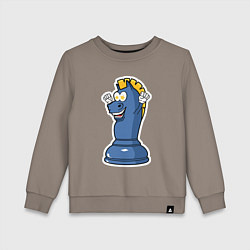 Детский свитшот Шахматный конь InChess