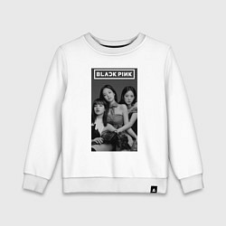 Детский свитшот Blackpink black and white