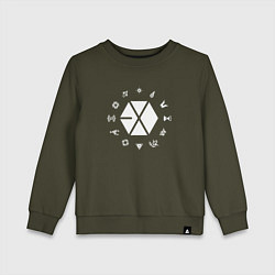 Детский свитшот Logo EXO