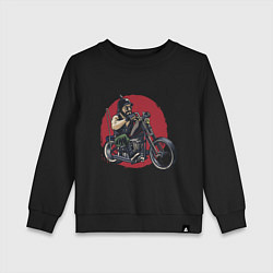 Детский свитшот Biker red sun