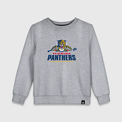 Свитшот хлопковый детский Florida panthers - hockey team, цвет: меланж