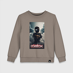 Детский свитшот Roblox dark man