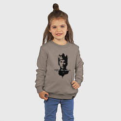 Свитшот хлопковый детский Dave Gahan - Enjoy The Silence, цвет: утренний латте — фото 2