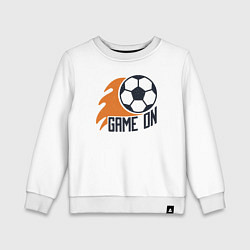 Детский свитшот Game on football