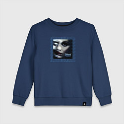 Свитшот хлопковый детский Slipknot: Adderall, цвет: тёмно-синий