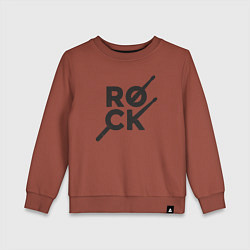 Детский свитшот Рок барабанщик