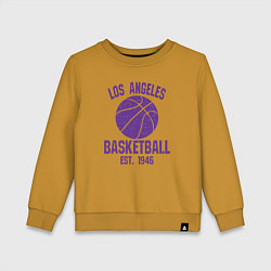 Детский свитшот Basketball Los Angeles