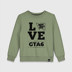 Детский свитшот GTA6 love classic