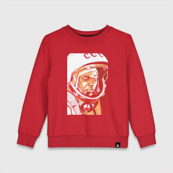 Детский свитшот Gagarin in red
