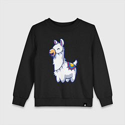 Детский свитшот Весёлая альпака