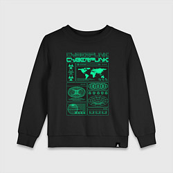 Детский свитшот Cyberpunk streetwear