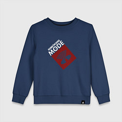 Детский свитшот Depeche Mode - Behind The Wheel tonight