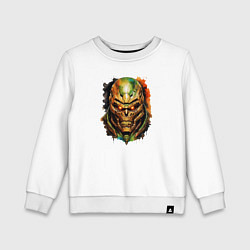 Детский свитшот Doom slayer skull