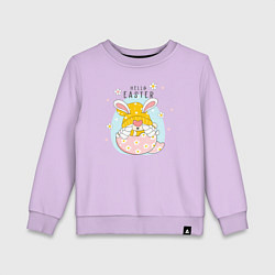 Детский свитшот Пасха гном заячьи ушки