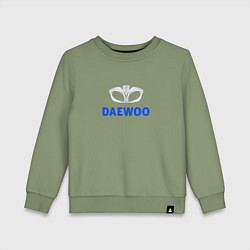 Детский свитшот Daewoo sport auto logo