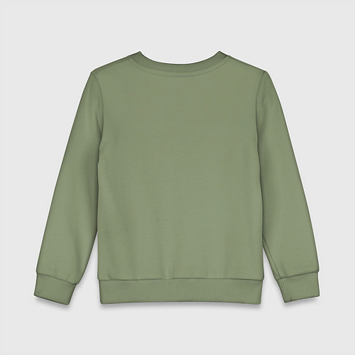 Детский свитшот Боевой тигр Муай Тай / Авокадо – фото 2