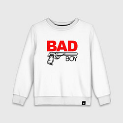 Детский свитшот Bad boy with gun