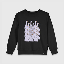 Детский свитшот Утки в строю