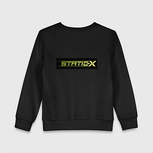 Детский свитшот Static-X - Shadow Zone / Черный – фото 2