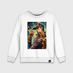 Детский свитшот Джотаро Куджо - fantasy ai art