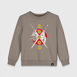 Детский свитшот Wolf samurai