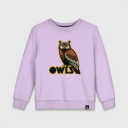 Детский свитшот Owls