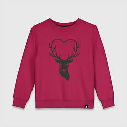 Детский свитшот Love deer