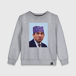 Детский свитшот Michael Scott - Prison mike the office meme