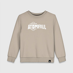 Детский свитшот Atomfall logo