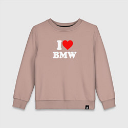 Детский свитшот I love my BMW