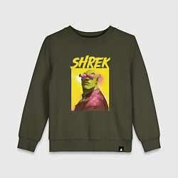 Детский свитшот Shrek гигачад