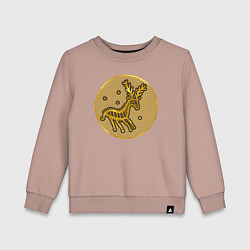 Свитшот хлопковый детский Венеды из Total War: Attila, цвет: пыльно-розовый