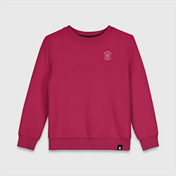 Детский свитшот Мы русские с нами Бог Ника белая патриоты