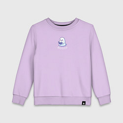 Детский свитшот Привидение с книгой boook