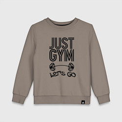 Детский свитшот Just gym