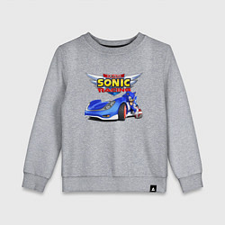 Детский свитшот Cool hedgehog - Sonic racing team