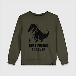 Детский свитшот Godzilla best friend