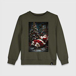 Детский свитшот Дед мороз отдыхает