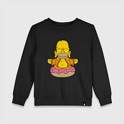 Детский свитшот Homer yoga