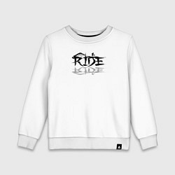 Свитшот хлопковый детский Медвежий МТБ, цвет: белый