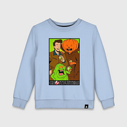 Детский свитшот Ghostbuster - Peter Slimer Pumpkinhead