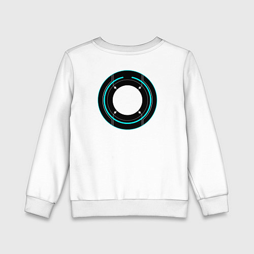 Детский свитшот Disk tron / Белый – фото 2